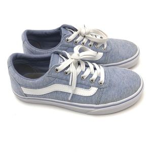 Vans Ward Low top blue speckle size 7.